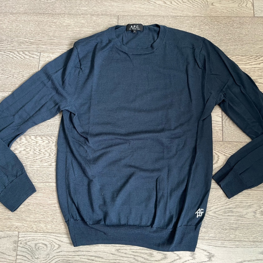 APC Slim Wool Crew Sweater